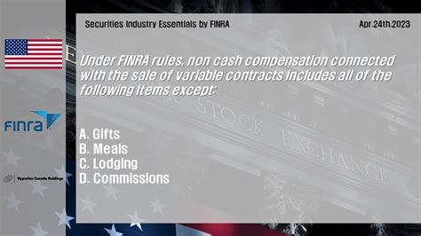 non cash compensation finra rules.